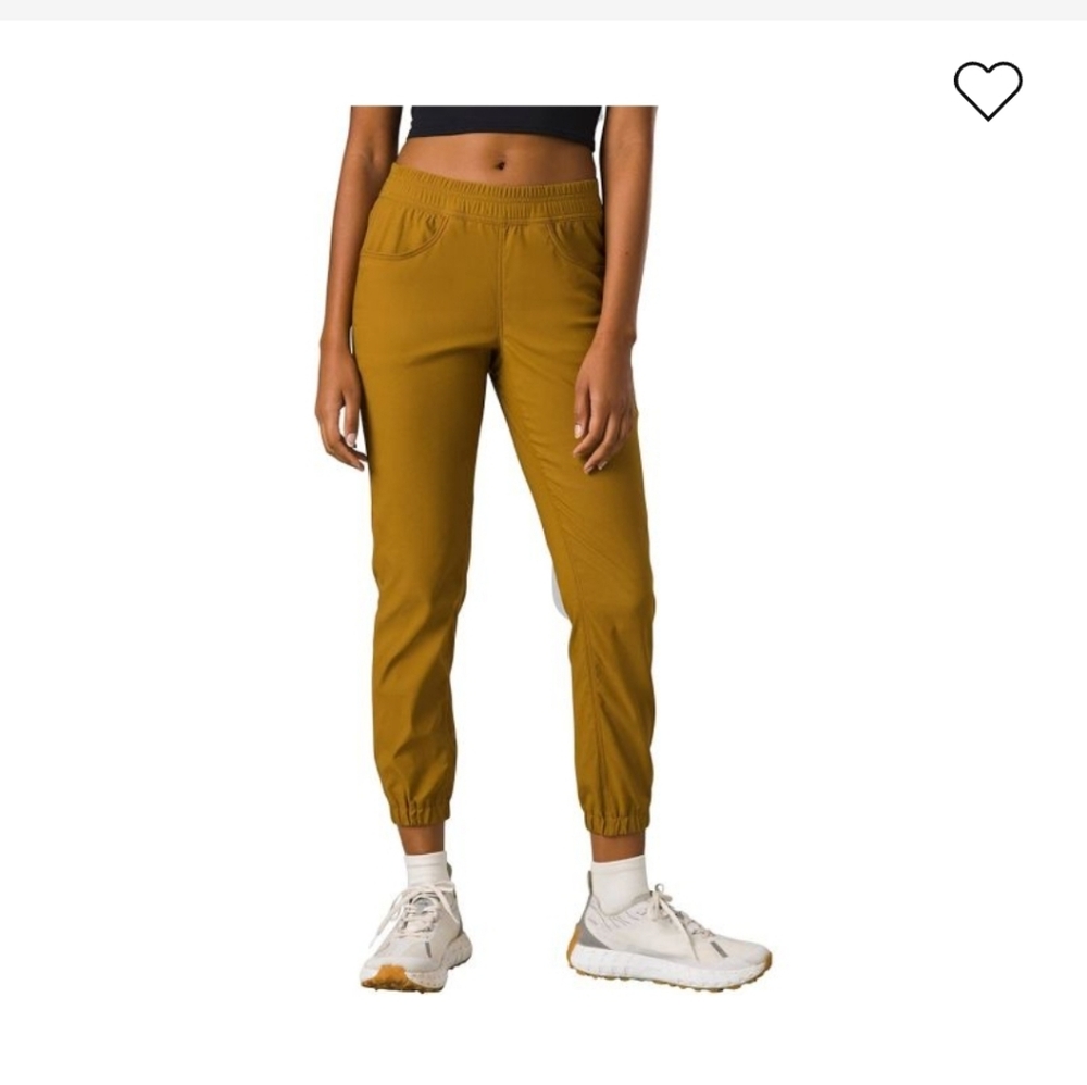 NWT Prana Women's Halle E-waist Jogger II in Antique Bronze